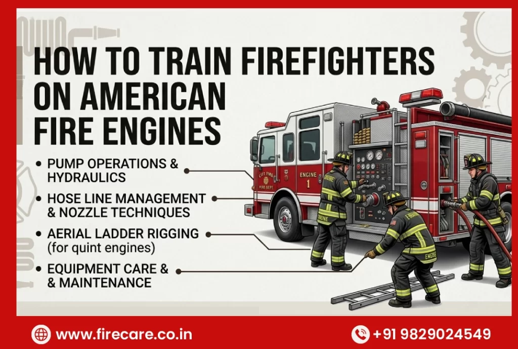 How to Train Firefighters on American Fire Engines