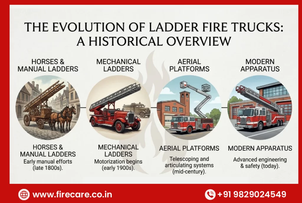 The Evolution of Ladder Fire Trucks