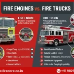 Difference between a fire engine and a fire truck